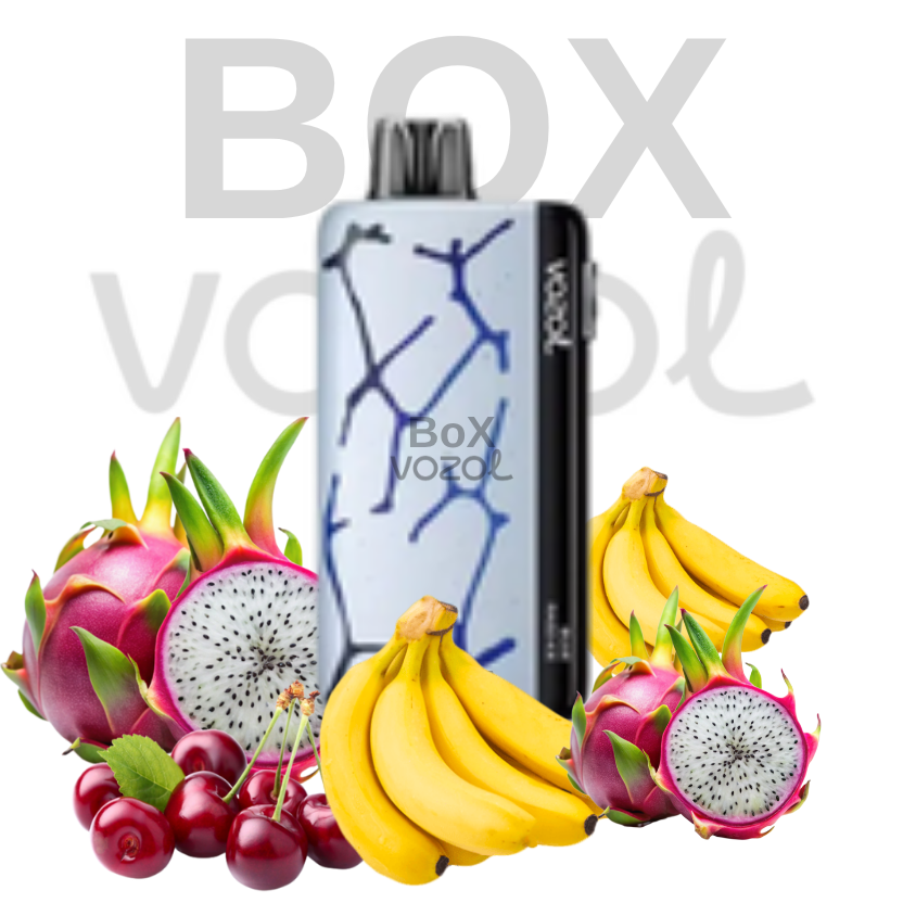 Vozol 45000 Puff - Dragon Fruit Banana Cherry - Neon