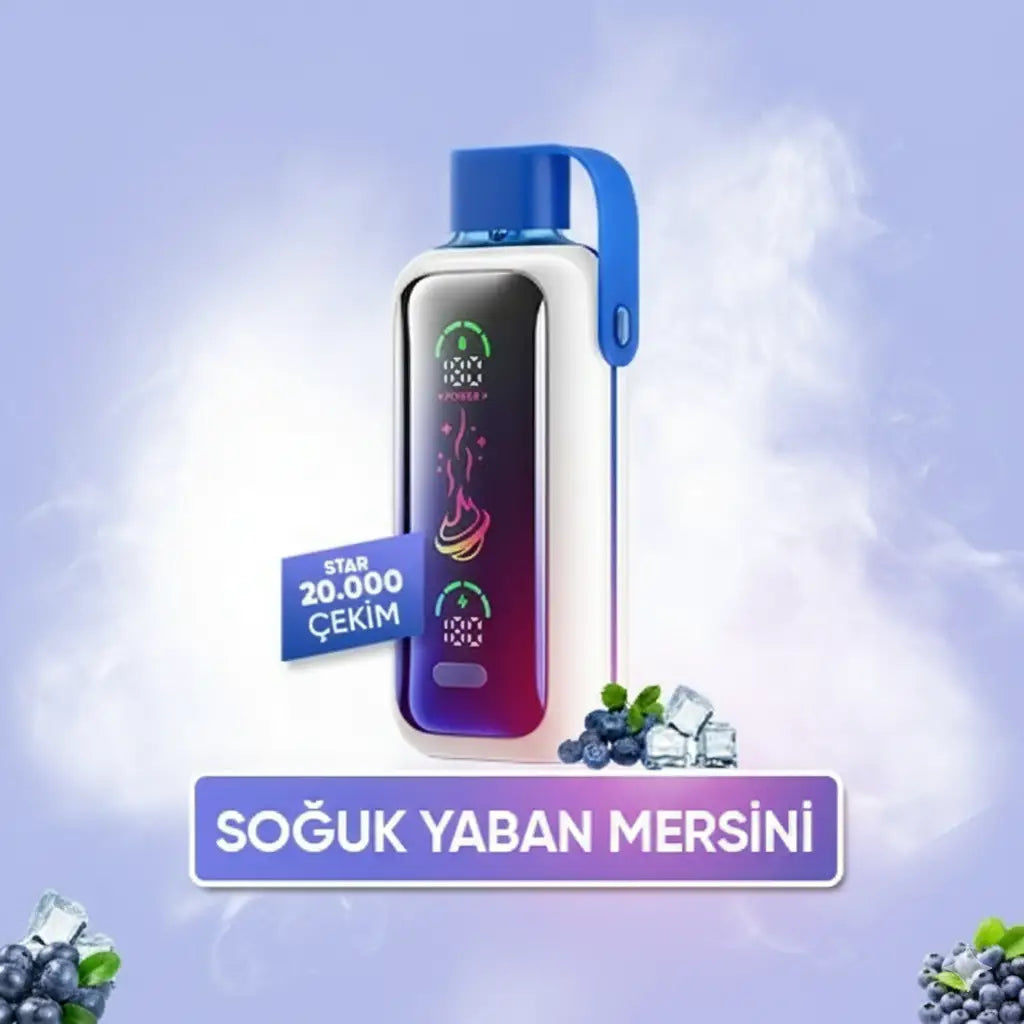 Vozol 20000 Puff -  Blue Razz Ice - Star