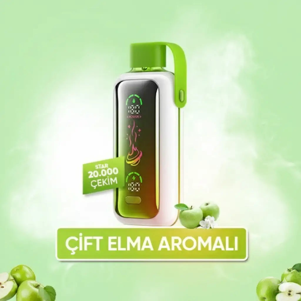 Vozol 20000 Puff -  Double Apple Ice - Star