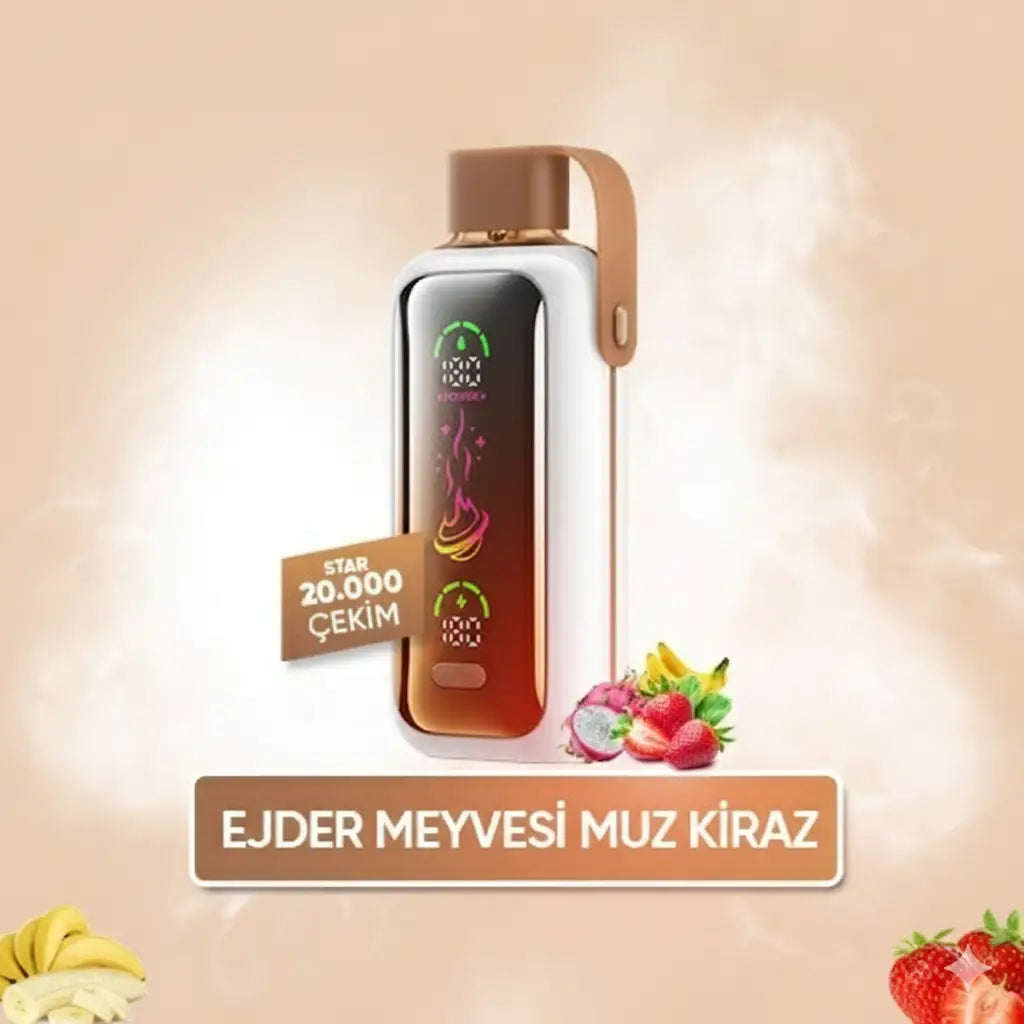 Vozol 20000 Puff -  Dragon Strawnana - Star