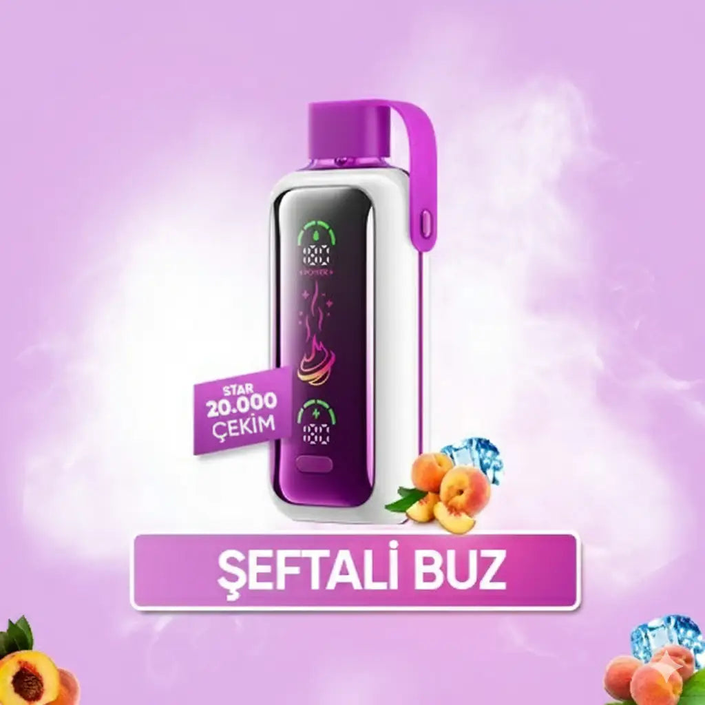 Vozol 20000 Puff -  Juicy Peach Ice - Star