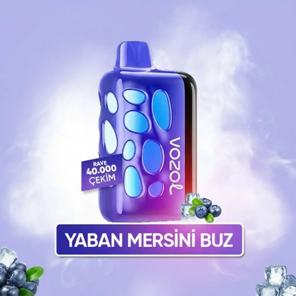 Vozol 40000 Puff -  Blueberry Ice - Rave