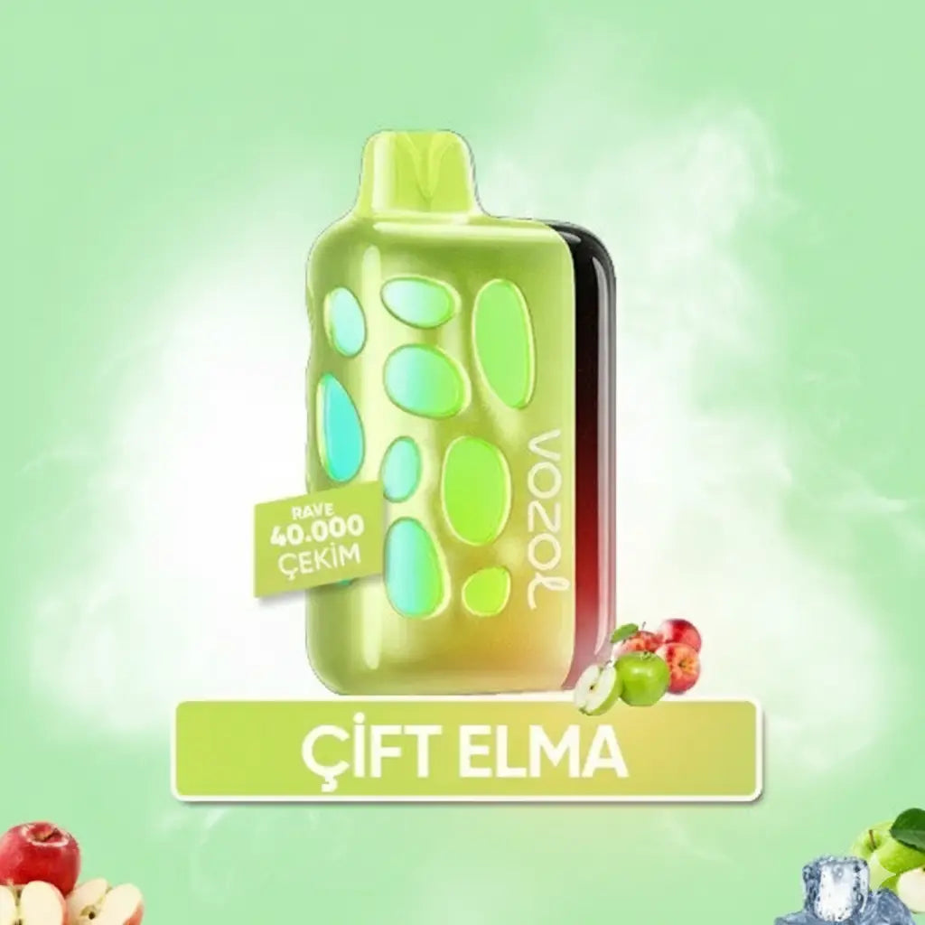 Vozol 40000 Puff - Double Apple - Rave