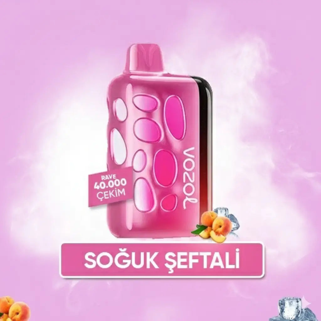 Vozol 40000 Puff - Peach Ice - Rave