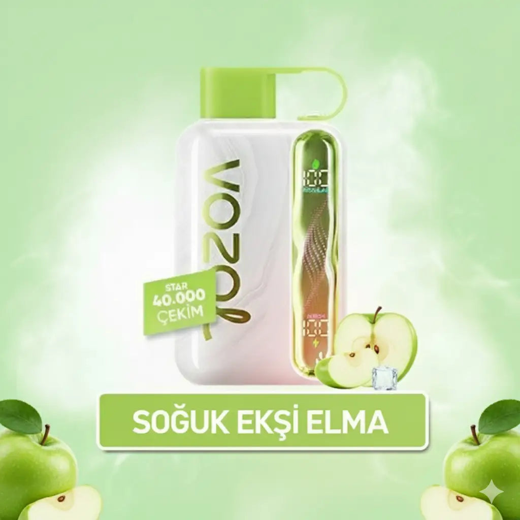 Vozol 40000 Puff - Sour Apple Ice - Star