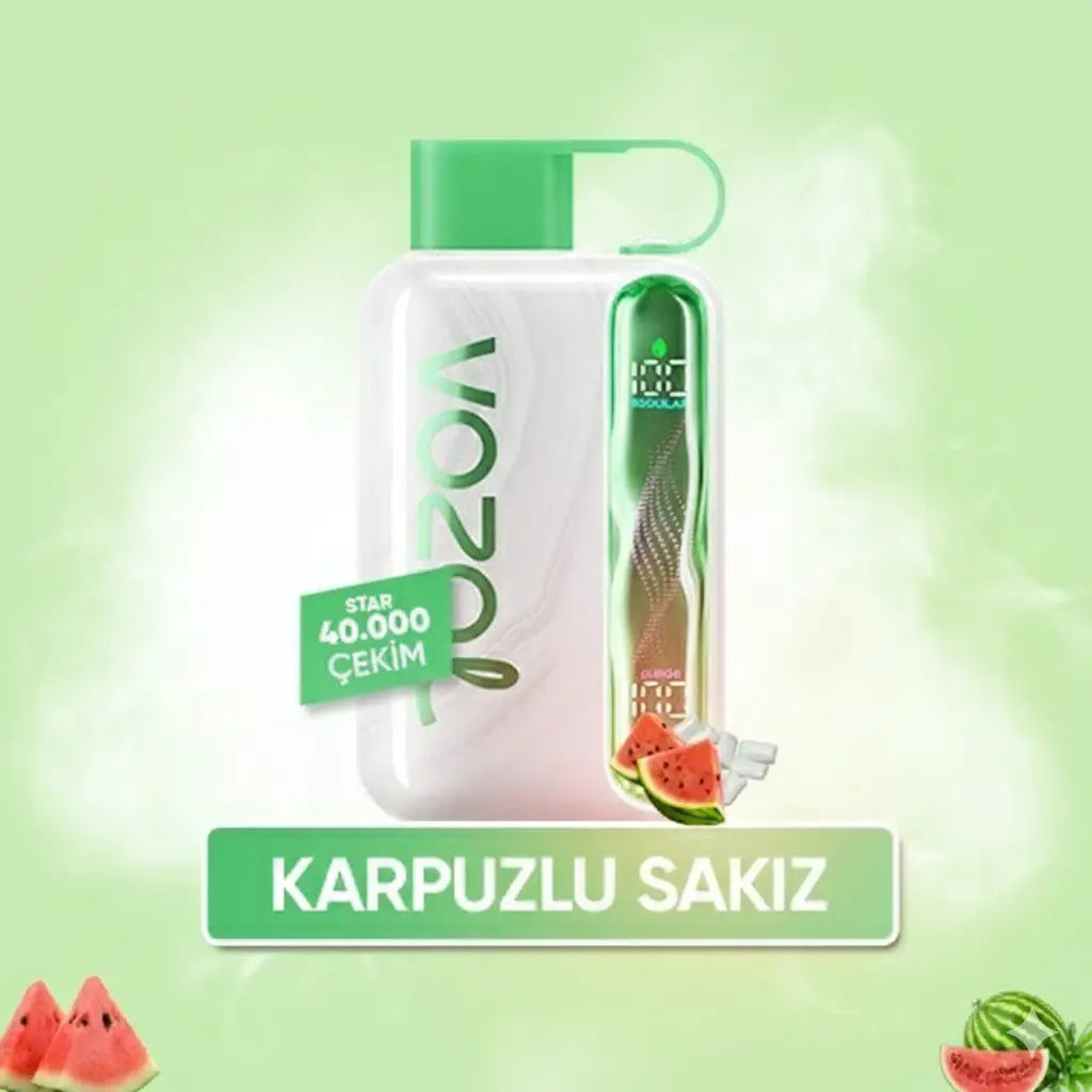 Vozol 40000 Puff - Watermelon Bubble Gum - Star