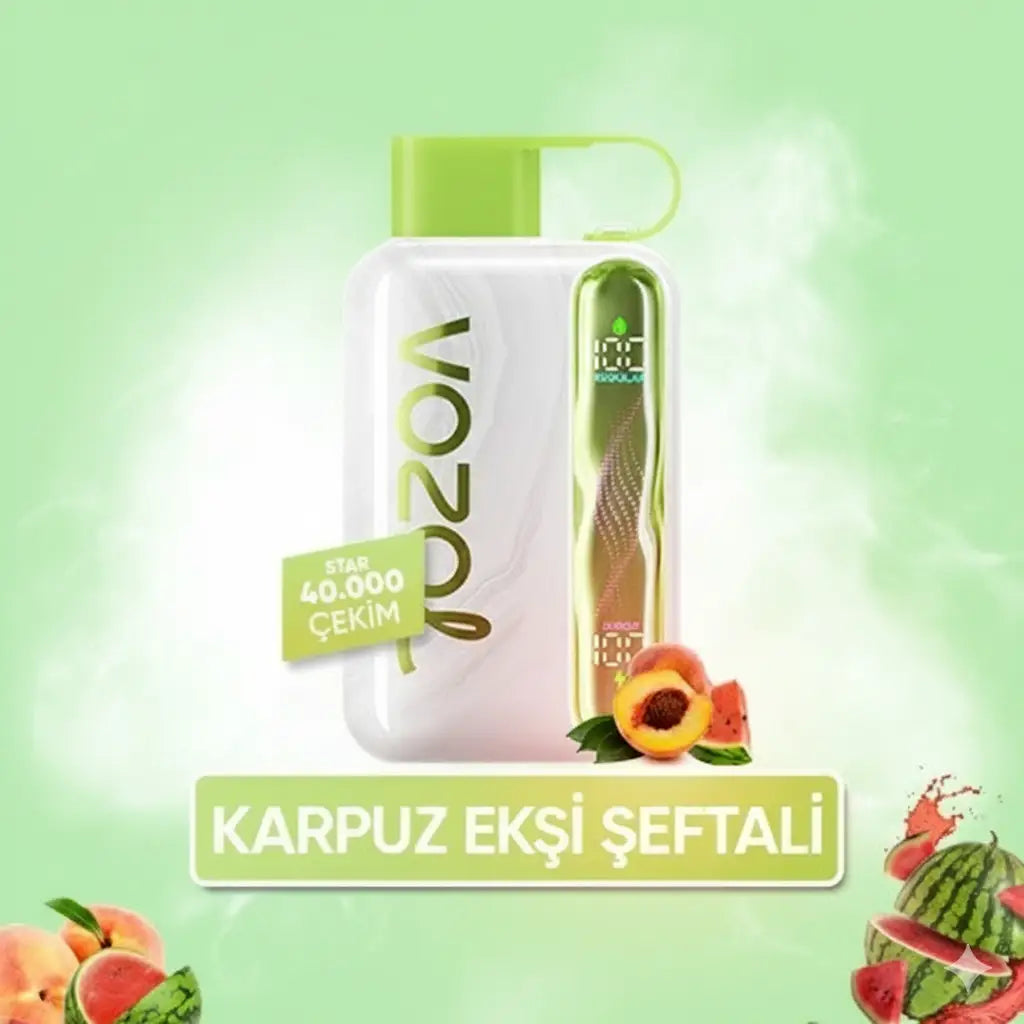 Vozol 40000 Puff - Watermelon Sour Peach - Star