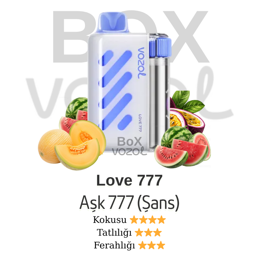 Vozol 40000 Puff - Love 777 - Vista