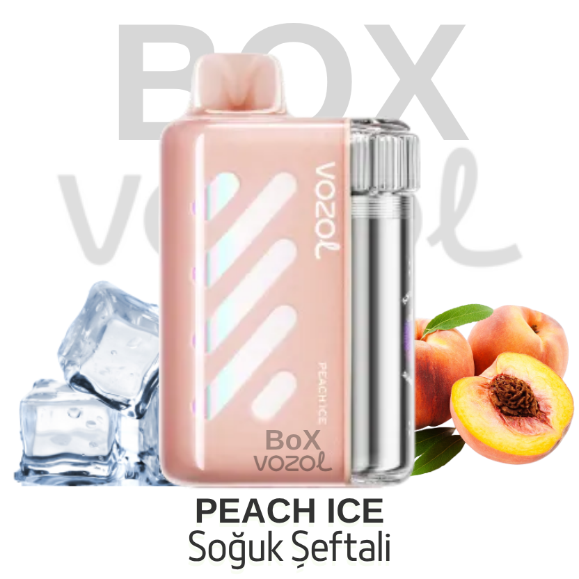 Vozol 40000 Puff - Peach Ice - Vista