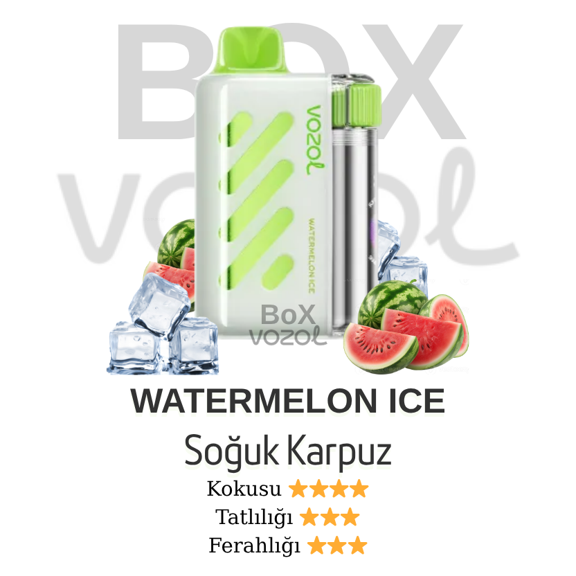 Vozol 40000 Puff - Watermelon Ice - Vista
