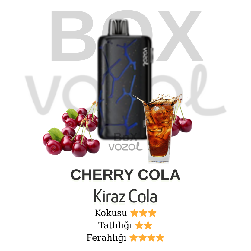 Vozol 45000 Puff - Cherry Cola - Neon