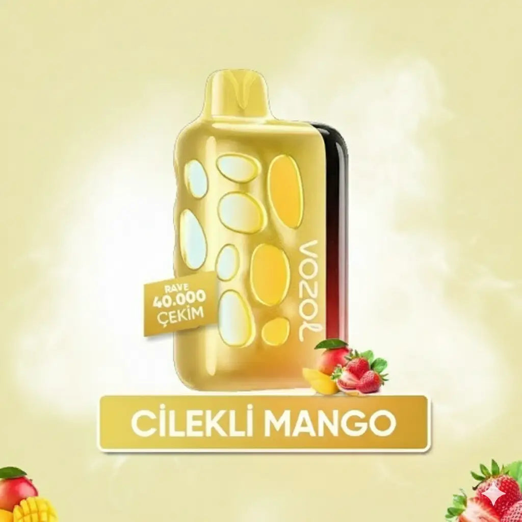 Vozol 40000 Puff -  Strawberry Mango - Rave