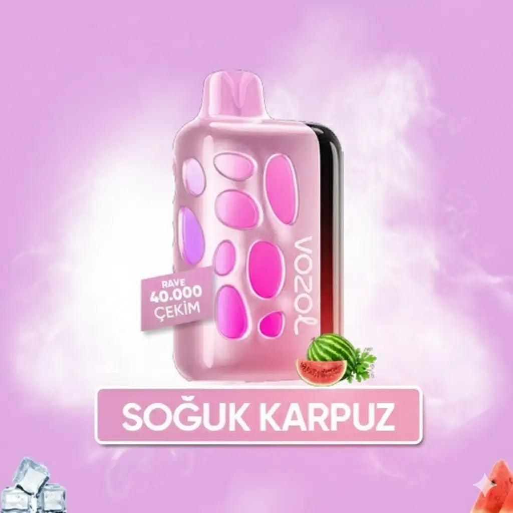 Vozol 40000 Puff - Watermelon Ice - Rave