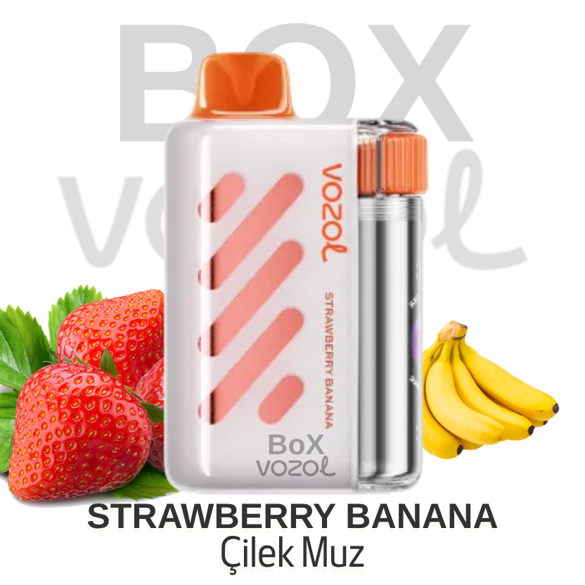 Vozol 40000 Puff - Strawberry Banana - Vista